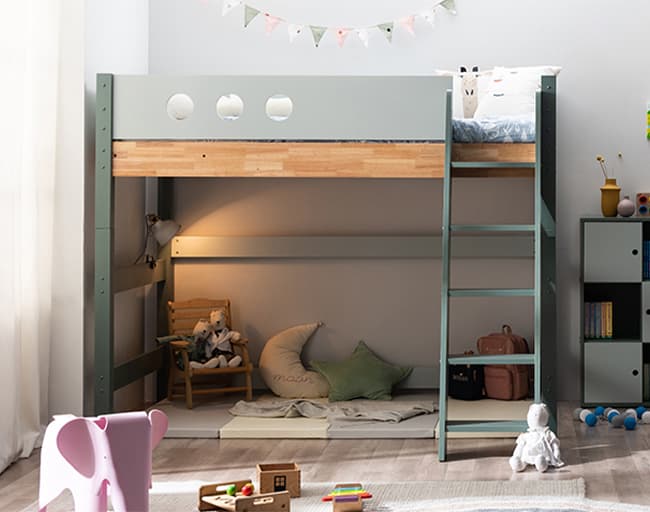 Mint Bunk Bed