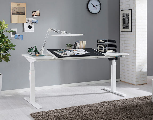 ergonomic office desk, home office desk